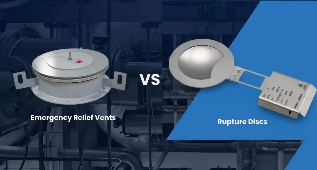 Emergency Vents VS Rupture Discs