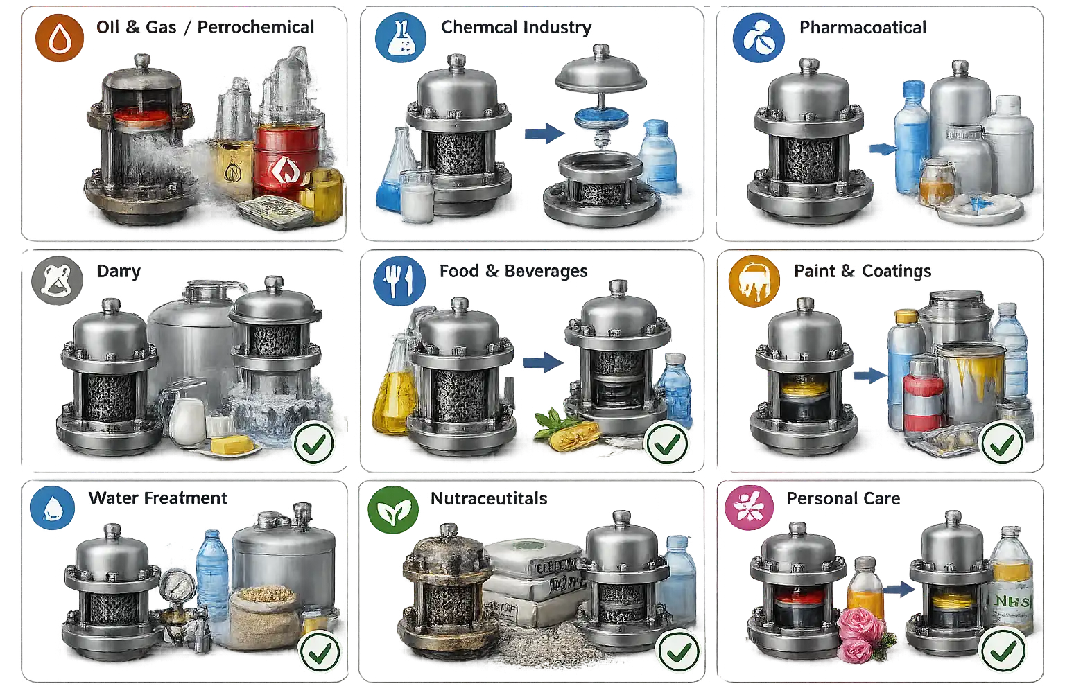 Breather Valves Across Industries — Application Guide