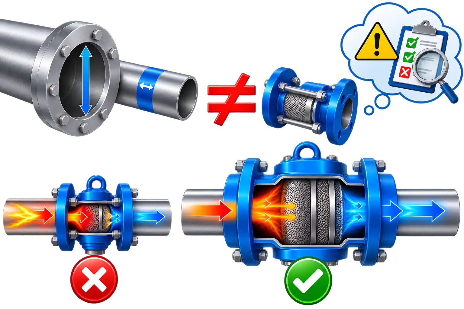 Only by Pipe Size
