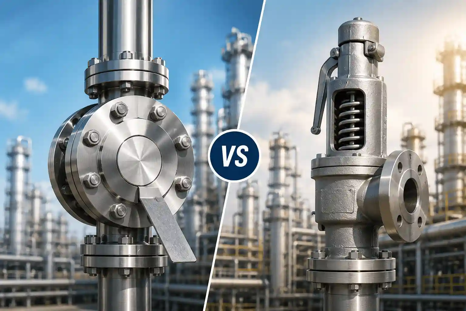 Rupture Disc vs Safety Relief Valve in Chemical Reactors