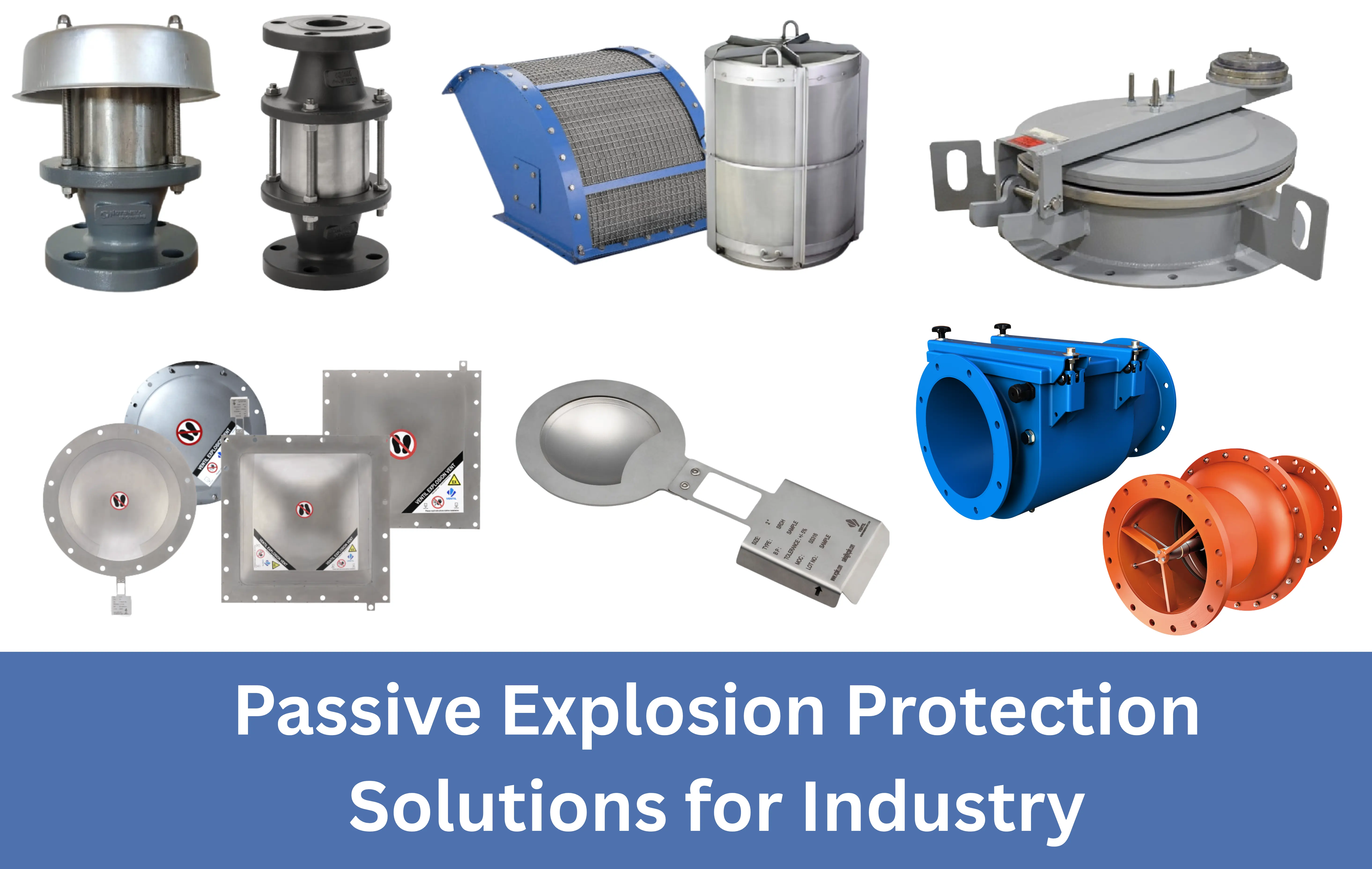 Passive Explosion Protection Solutions for Industry by Ventil